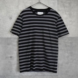 メゾン マルジェラ ボーダー Tシャツ ブラック / ホワイト - NEWSED