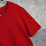 メゾン マルジェラ プレーン Tシャツ レッド - NEWSED