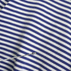 Play Comme des Garçons 蓝色心形标志条纹长袖 T 恤