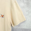 Maison Kitsune Double Fox Head T-Shirt, Beige