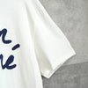 メゾンキツネ 筆記体ロゴ Tシャツ ホワイト