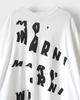 マルニ オーバーサイズ Tシャツ ホワイト サイズ48 メンズ レディース