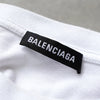 Balenciaga Logo Oversized T-Shirt White