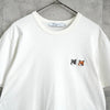 メゾン キツネ ダブルフォックス Tシャツ ホワイト