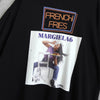 MM6 Maison Margiela 黑色印花 T 恤