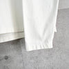 Jil Sander 徽标大码长袖上衣 白色