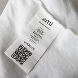 アミパリ アミ パリス ハートロゴ Tシャツ ホワイト - NEWSED