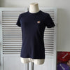 Maison Kitsune 狐狸头贴片 T 恤，海军蓝