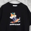 メゾン キツネ チラックスフォックス Tシャツ ブラック