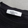Valentino 黑色徽标 T 恤