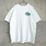 マハグリッド プリント Tシャツ ホワイト - NEWSED
