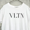 Valentino logo T-shirt in white