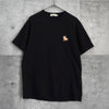 メゾン キツネ チラックスフォックス Tシャツ ブラック
