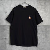 メゾン キツネ チラックスフォックス Tシャツ ブラック - NEWSED