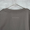 エムエムシックス メゾン マルジェラ カレンダーロゴ フェイクレイヤード Tシャツ カーキグレー レディース