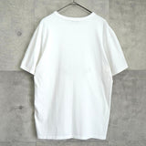 メゾン キツネ フォックス プリント Tシャツ ホワイト - NEWSED
