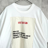 エムエムシックス メゾン マルジェラ パッチワーク オーバーサイズ Tシャツ ホワイト - NEWSED