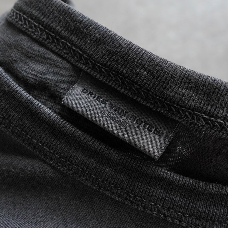 ドリス ヴァン ノッテン フリル 半袖トップス Tシャツ ダークグレー レディース - NEWSED