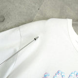 ロエベ バブル ロゴ 刺繍 Tシャツ ホワイト - NEWSED