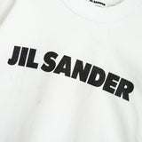 ジルサンダー ロゴ Tシャツ ホワイト - NEWSED