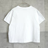 メゾンキツネ ダブルフォックスヘッド ショート丈 Tシャツ ホワイト レディース