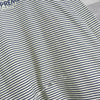 Supreme Logo Striped Long Sleeve T-Shirt in Ivory/Navy