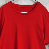 メゾン マルジェラ プレーン Tシャツ レッド - NEWSED