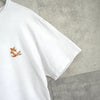 メゾンキツネ フォックスロゴ Tシャツ ホワイト