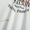 Maison Kitsune 白色狐狸印花T恤