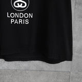 ステューシー 両面プリント Tシャツ ブラック - NEWSED