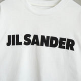 ジルサンダー ロゴ Tシャツ ホワイト - NEWSED