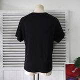 バーバリー ラインストーン ロゴ Tシャツ ブラック レディース - NEWSED