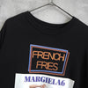 MM6 Maison Margiela 黑色印花 T 恤