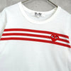 プレイ コムデギャルソン ハートロゴ Tシャツ ホワイト