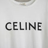 セリーヌ クラシックロゴ Tシャツ ホワイト