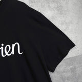 メゾンキツネ パリジャン Tシャツ ブラック - NEWSED