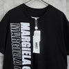 MM6 Maison Margiela 徽标 T 恤，黑色，未使用，带标签