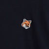 Maison Kitsune 狐狸头 T 恤 海军蓝
