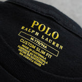 ポロ ラルフローレン ロゴ Tシャツ ブラック - NEWSED
