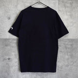 オールド ステューシー プリント Tシャツ ネイビー - NEWSED