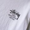 Stüssy 白色双面印花长袖T恤