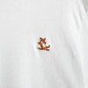 メゾンキツネ チラックスフォックス Tシャツ ホワイト