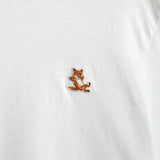 メゾンキツネ チラックスフォックス Tシャツ ホワイト - NEWSED
