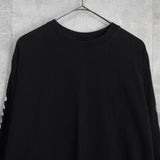 エルエムシー プリント ロンT ブラック メンズ - NEWSED