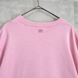 アミパリ アミ パリス ハートロゴ Tシャツ ピンク タグ付き未使用品 - NEWSED