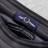 フレッドペリー ロゴ Tシャツ チャコールグレー - NEWSED