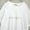 Givenchy 白色金属徽标 T 恤