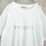 ジバンシィ メタリックロゴ Tシャツ ホワイト - NEWSED