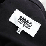 エムエムシックス メゾンマルジェラ バックロゴ Tシャツ ブラック - NEWSED