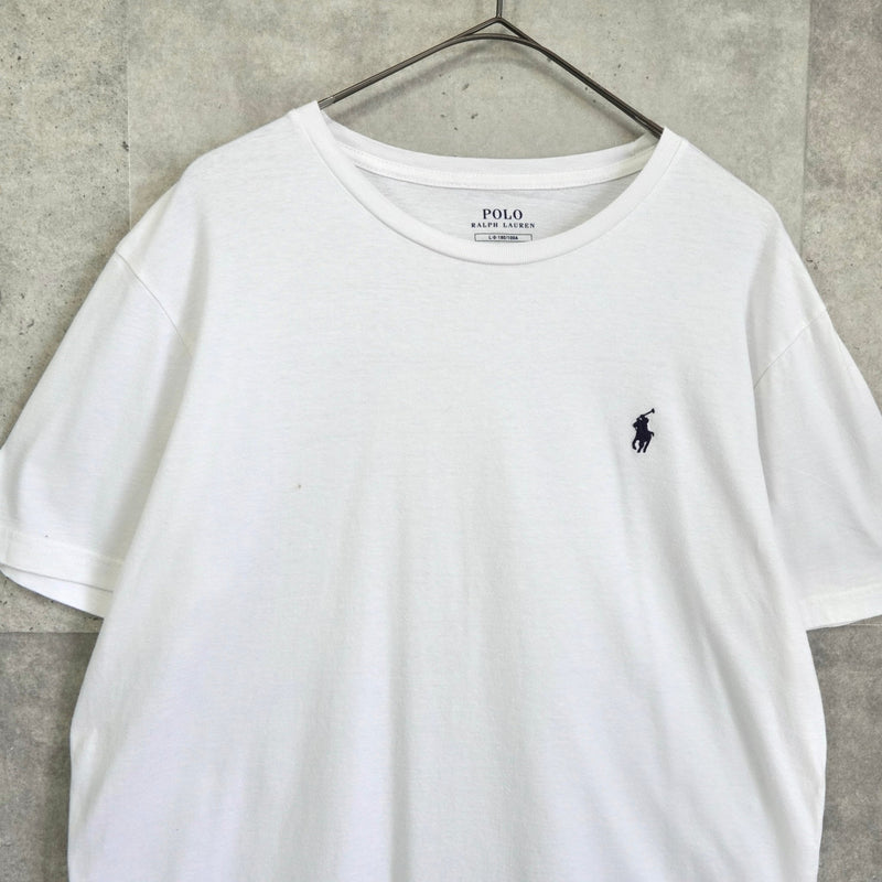 ポロ ラルフローレン スモールポニー ロゴ Tシャツ ホワイト - NEWSED